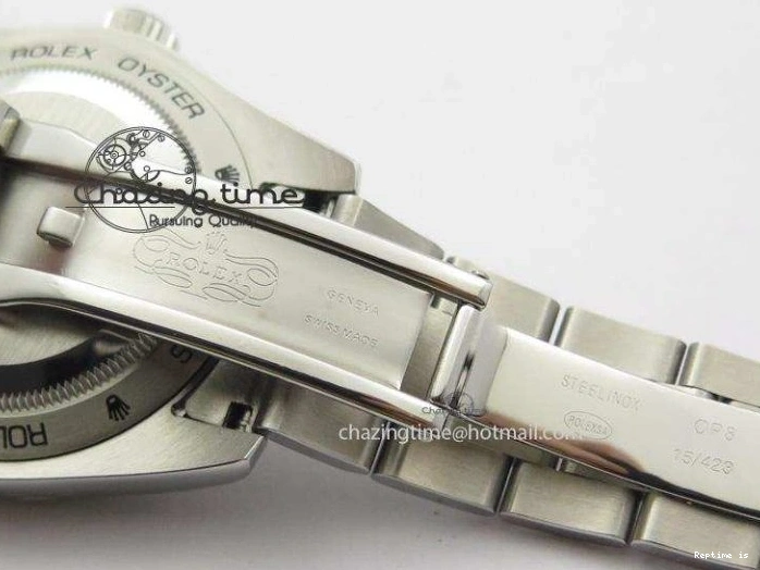 1225 HighPerformance Milgauss 116400 GV JF 1:1 Green Sapphire Blue Dial On SS Bracelet SA 3959